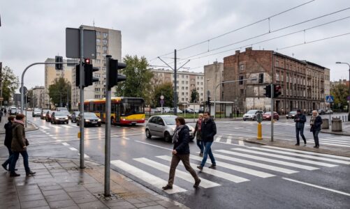Akcja „Bezpieczny Pieszy”: Katowicka policja prowadzi wzmożone kontrole