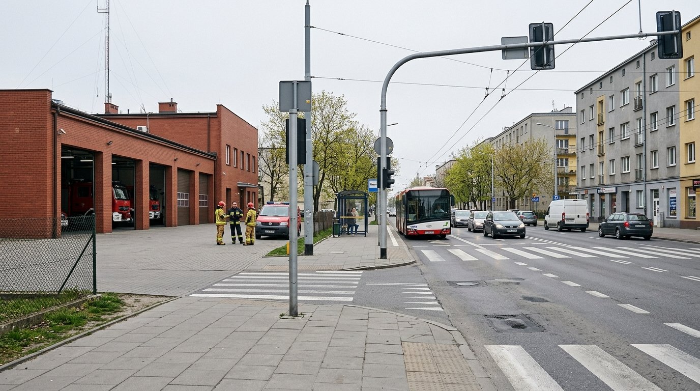 Gdyńscy strażacy podnosili kwalifikacje w zakresie awaryjnego rozładunku cystern