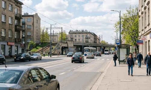 Kraków planuje budowę ścieżki rowerowej przy węźle SKA Podgórze