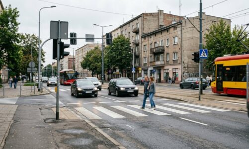 Podsumowanie działań „Bezpieczny Pieszy” w Katowicach