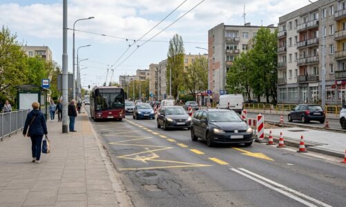 Tymczasowa organizacja ruchu na ul. Chylońskiej