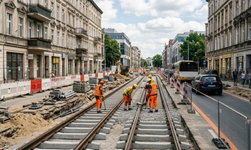 Kolejny etap prac budowlanych na ul. Ratajczaka i zmiany w organizacji ruchu