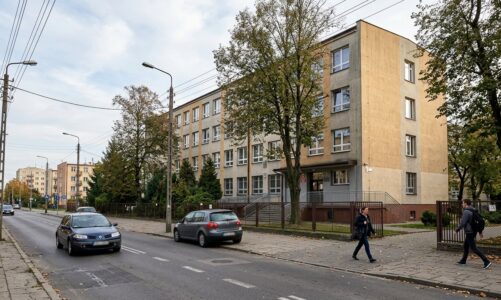 Modernizacja energetyczna technikum przy ul. Edwarda w Łodzi