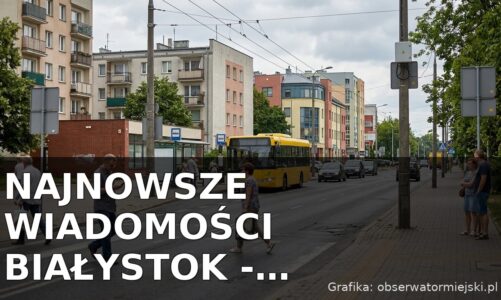 Najnowsze wiadomości Białystok – Poniedziałek 13.07.2026