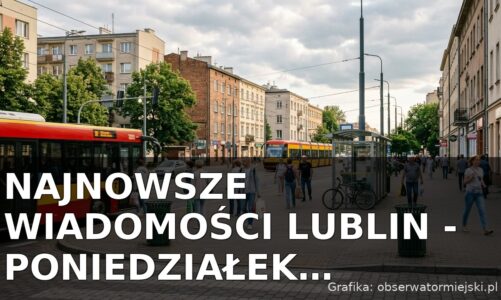 Najnowsze wiadomości Lublin – Poniedziałek 13.07.2026