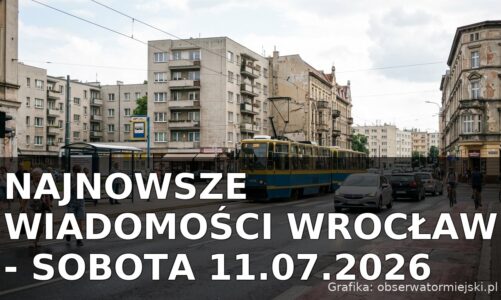 Najnowsze wiadomości Wrocław – Sobota 11.07.2026