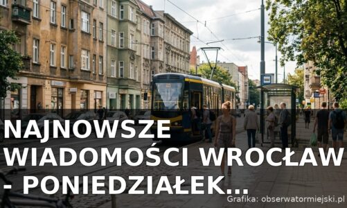 Najnowsze wiadomości Wrocław – Poniedziałek 13.07.2026