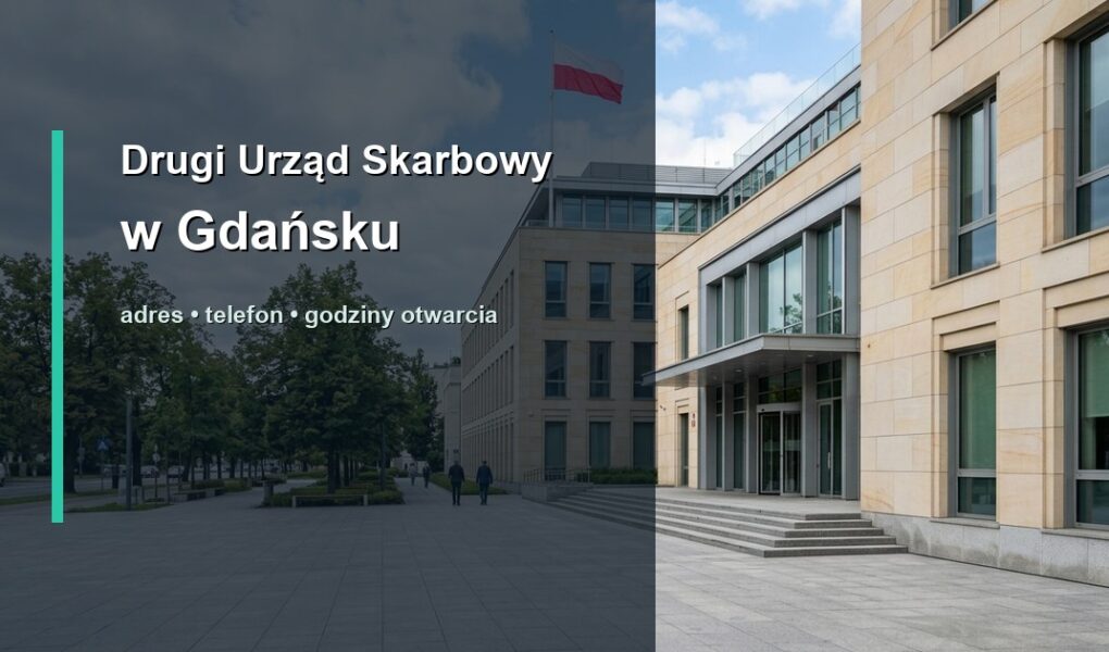 Drugi Urząd Skarbowy w Gdańsku w Gdańsku – adres, telefon, godziny otwarcia, mapa dojazdu