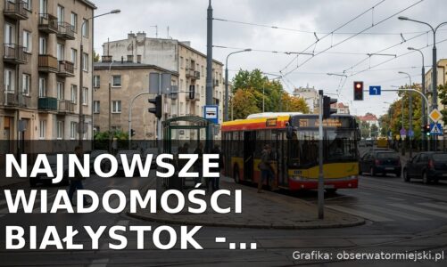 Najnowsze wiadomości Białystok – Poniedziałek 21.09.2026