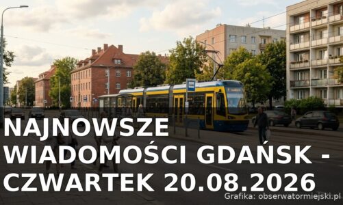 Najnowsze wiadomości Gdańsk – Czwartek 20.08.2026