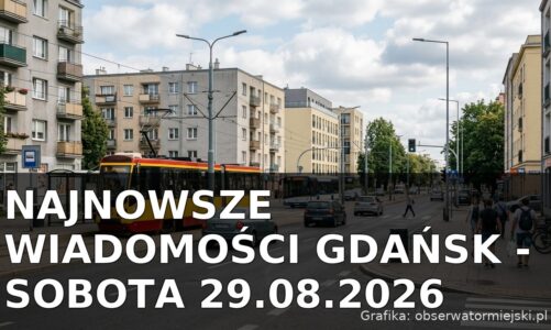 Najnowsze wiadomości Gdańsk – Sobota 29.08.2026