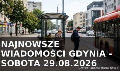 Najnowsze wiadomości Gdynia – Sobota 29.08.2026