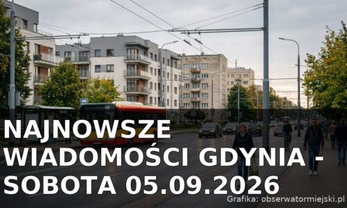 Najnowsze wiadomości Gdynia – Sobota 05.09.2026