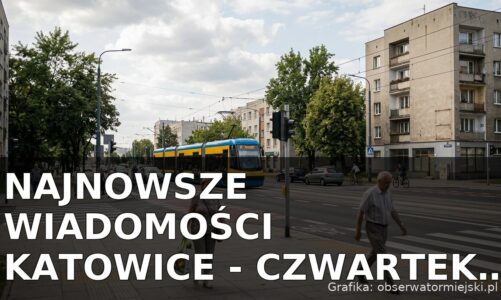 Najnowsze wiadomości Katowice – Czwartek 20.08.2026