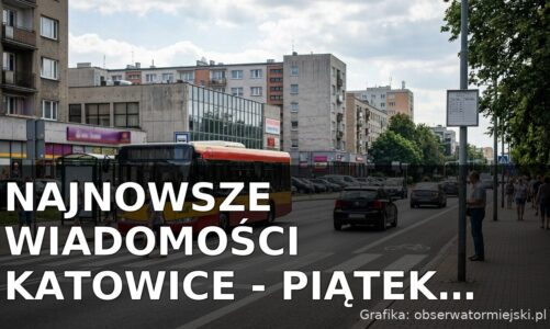Najnowsze wiadomości Katowice – Piątek 21.08.2026