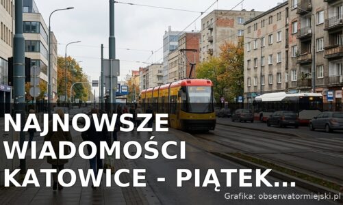 Najnowsze wiadomości Katowice – Piątek 16.10.2026