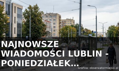 Najnowsze wiadomości Lublin – Poniedziałek 07.09.2026