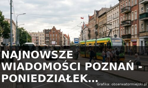 Najnowsze wiadomości Poznań – Poniedziałek 31.08.2026
