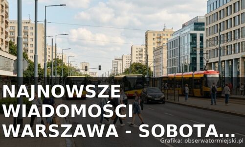 Najnowsze wiadomości Warszawa – Sobota 18.07.2026