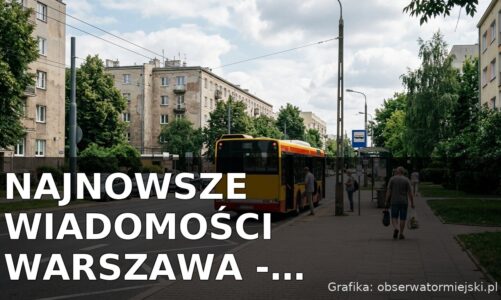 Najnowsze wiadomości Warszawa – Poniedziałek 20.07.2026