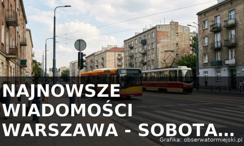 Najnowsze wiadomości Warszawa – Sobota 22.08.2026
