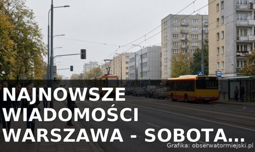 Najnowsze wiadomości Warszawa – Sobota 29.08.2026