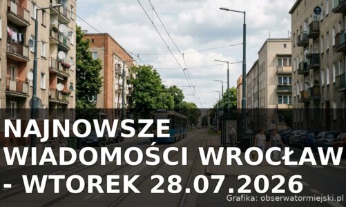 Najnowsze wiadomości Wrocław – Wtorek 28.07.2026