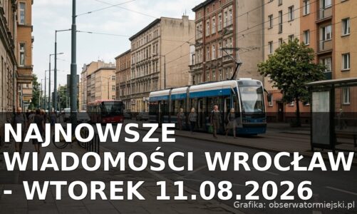 Najnowsze wiadomości Wrocław – Wtorek 11.08.2026