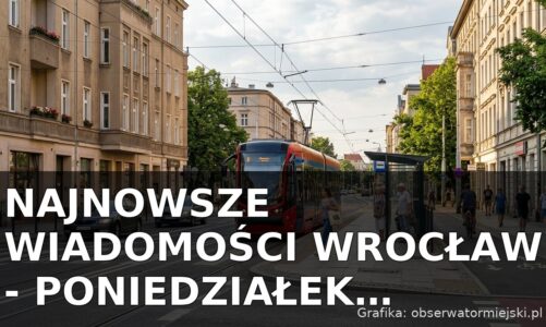 Najnowsze wiadomości Wrocław – Poniedziałek 31.08.2026