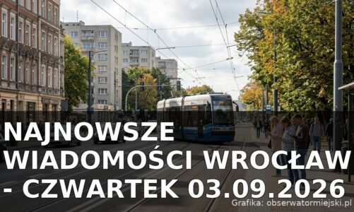 Najnowsze wiadomości Wrocław – Czwartek 03.09.2026