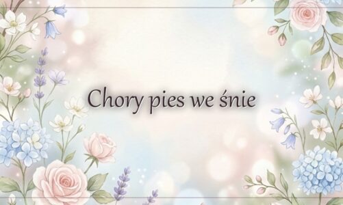 Chory pies we śnie