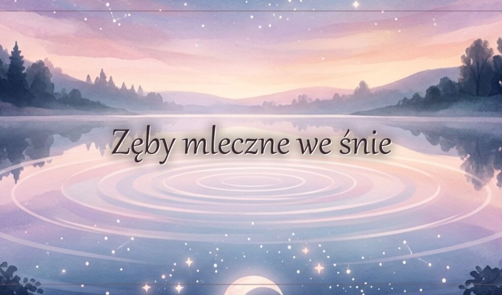 Zęby mleczne we śnie