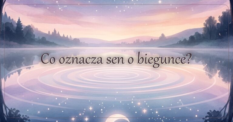 Co oznacza sen o biegunce?