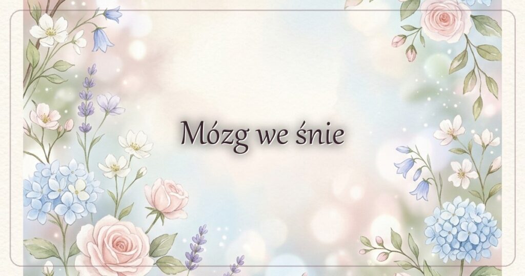 Mózg we śnie