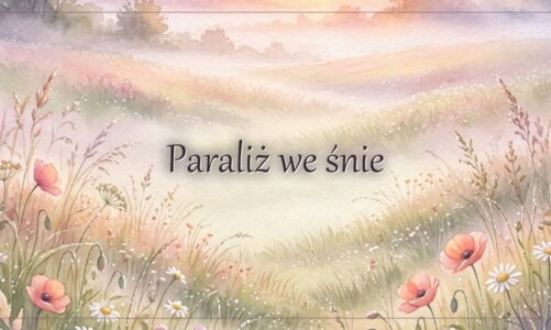 Paraliż we śnie