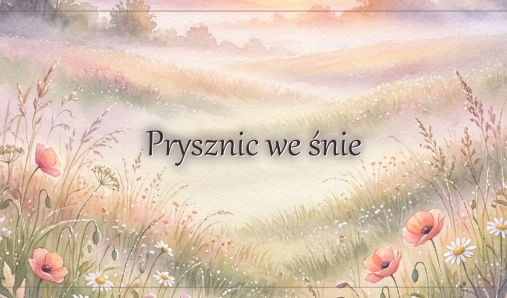 Prysznic we śnie