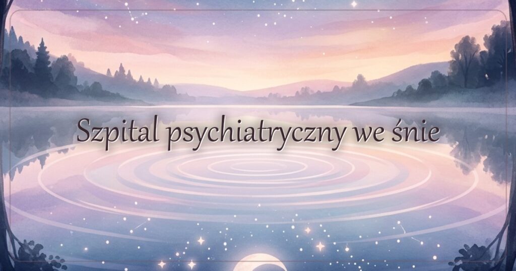 Szpital psychiatryczny we śnie