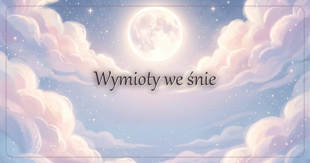 Wymioty we śnie